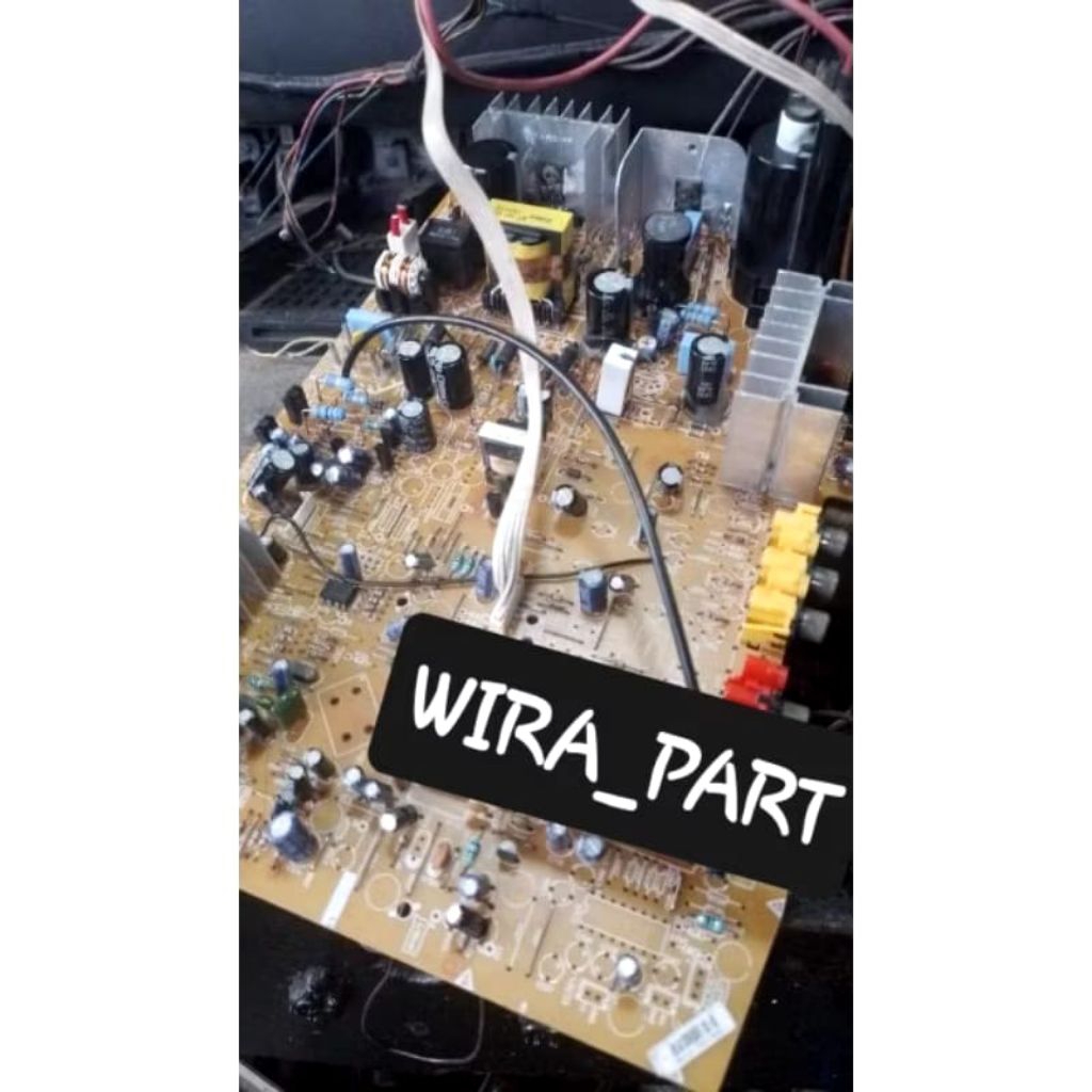 MESIN TV TABUNG / CRT ORGINAL POLYTRON USLIM 21 IN NON EW