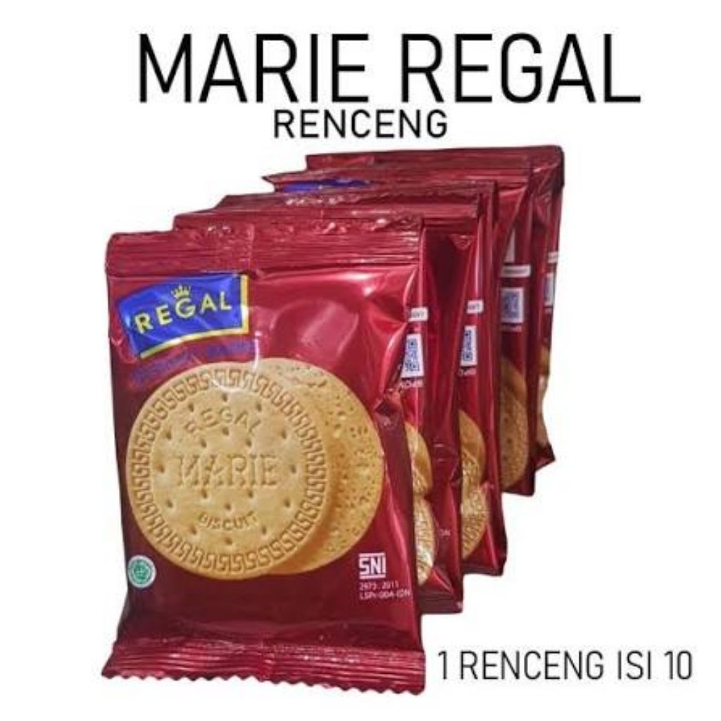 marie regal renceng / biskuit regal / regal marie susu
