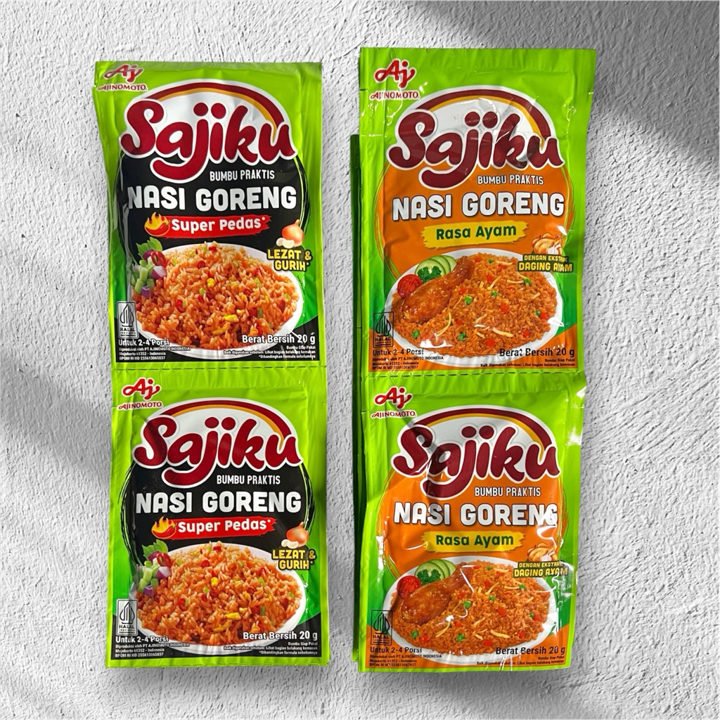 Sajiku Bumbu Praktis Nasi Goreng 1 Renceng isi 10pcs