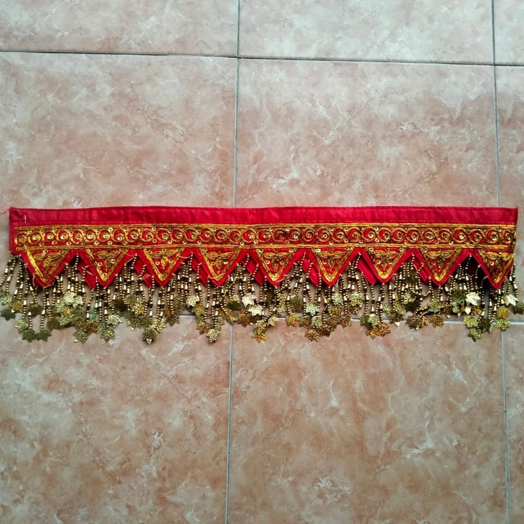 AYU AYU KASAP PELAMINAN ACEH 200×13CM (KECIL)/DEKORASI PELAMINAN ACEH