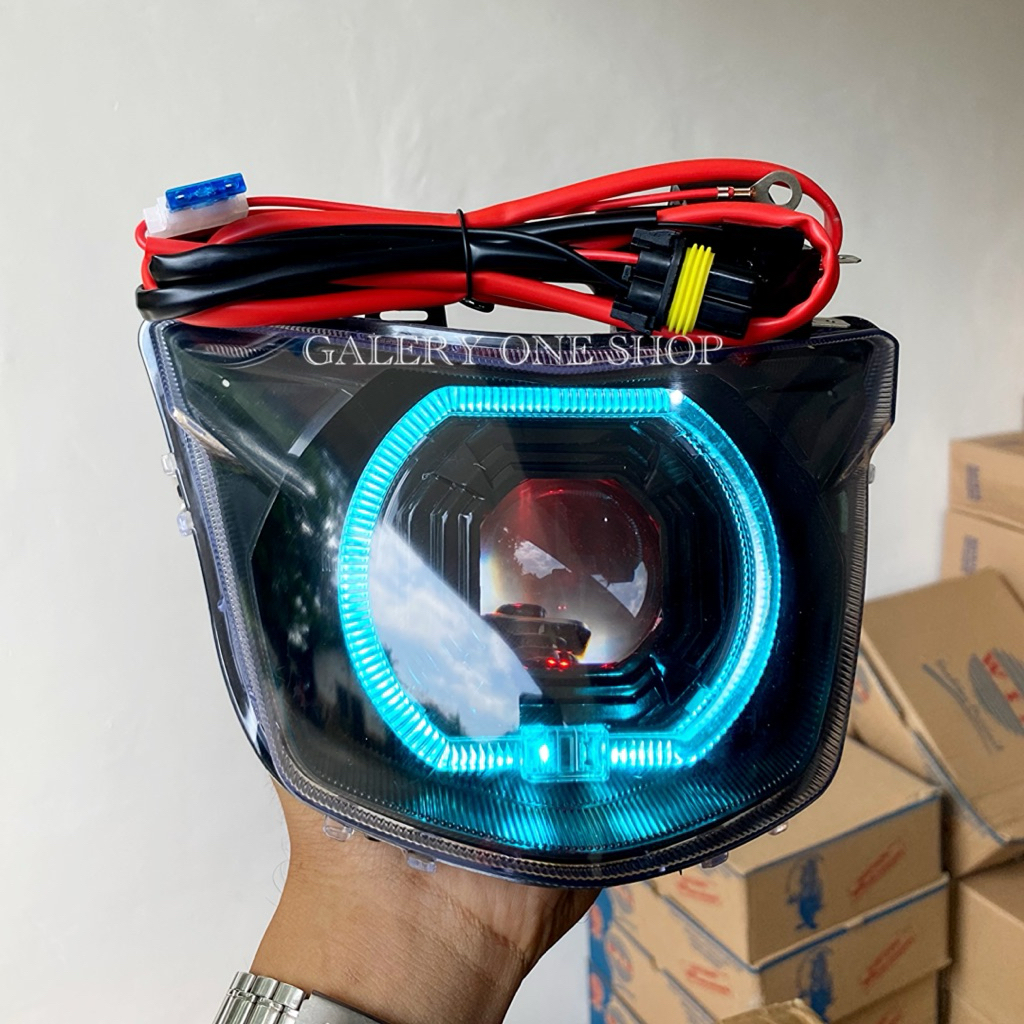 Lampu Biled matrix x1 Jupiter Mx King 150 V1 fullset tinggal pasang