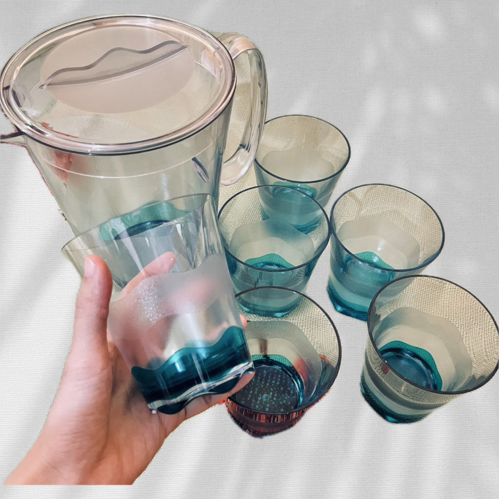 Tupperware Teko Kristal pitcher set