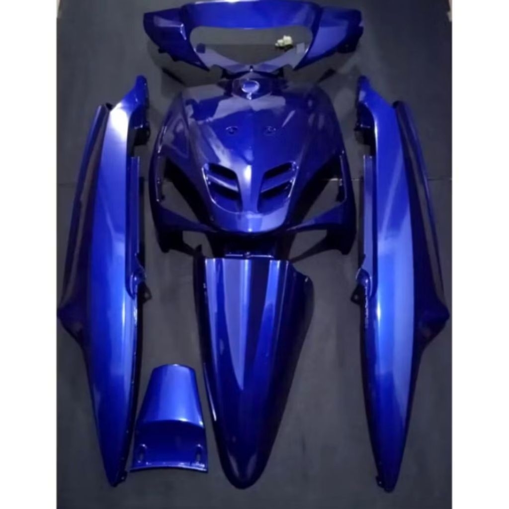 Full body halus yamaha mio sporty biru fullset cover full body mio sporty warna biru