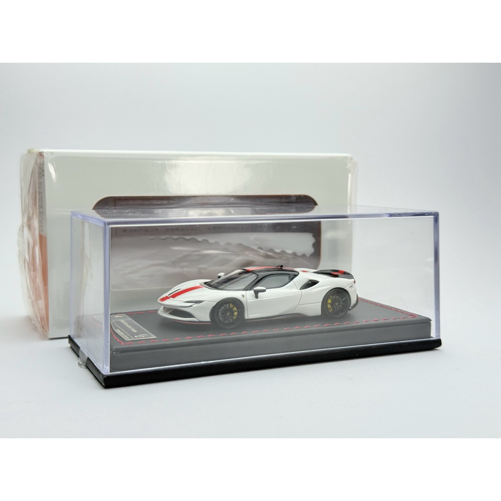 U2 1:64 FERRARI SF90 STRADALE COUPE WHITE LIMITED 199