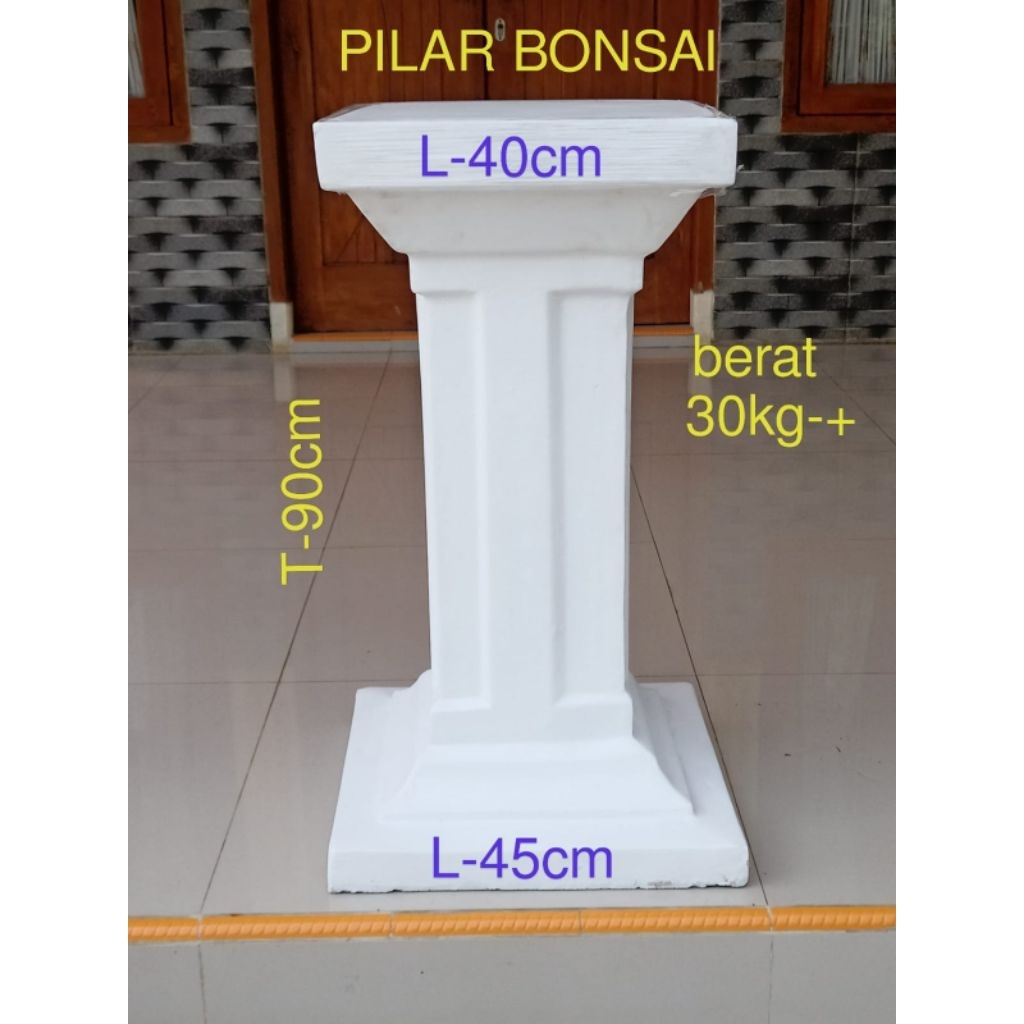 PILAR BONSAI,TIANG PENGHIAS BONSAI TINGGI 90CM