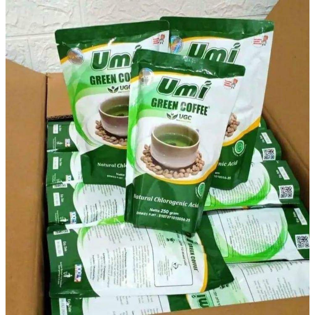 Umi green coffee asli, seller ber ID