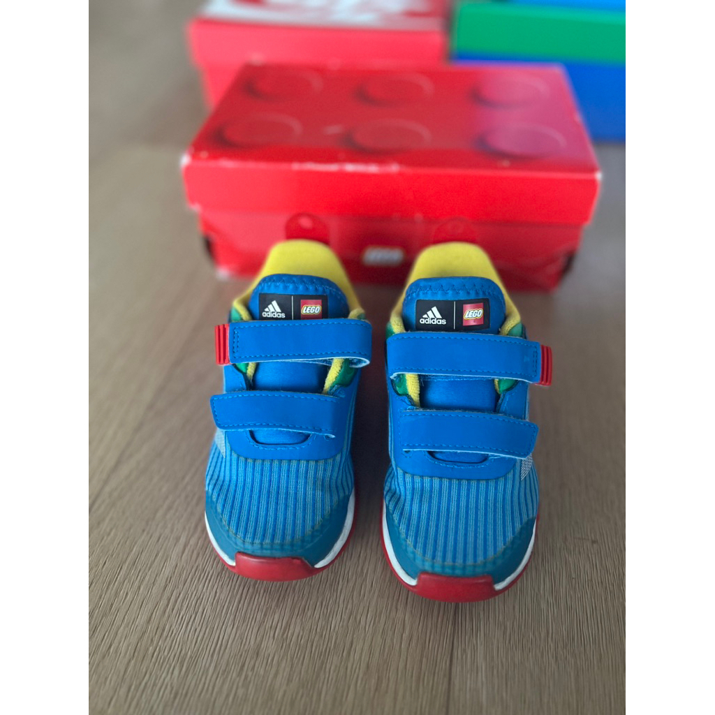 Preloved Adidas Blue Lego Boy Shoes