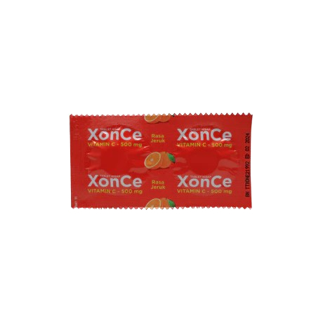 Xonce Vitamin C Jeruk 1 LEMBAR / Xonce