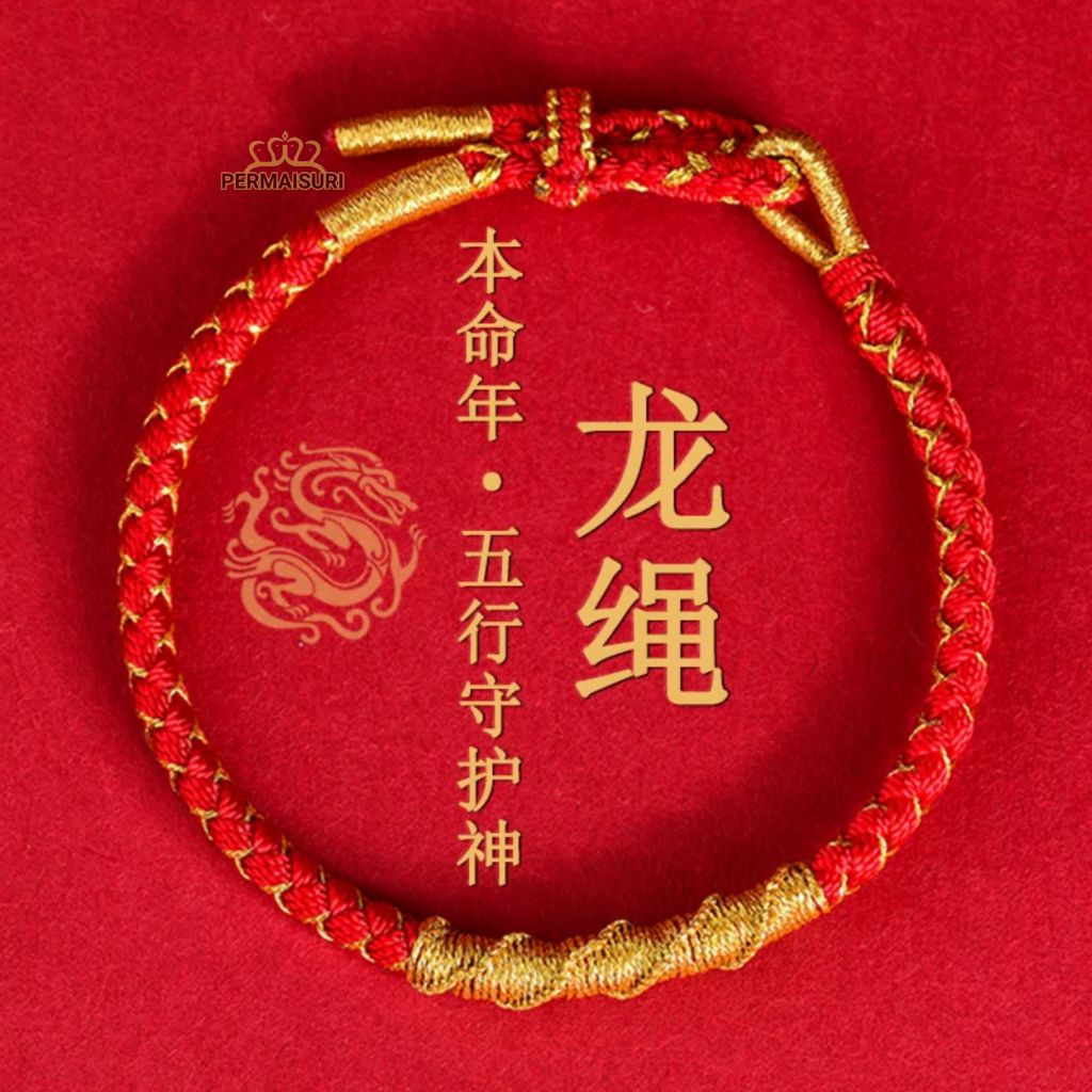 Tibet Asli Gelang Tibet Dragon Knot Original Tibetan Chinese Knotting