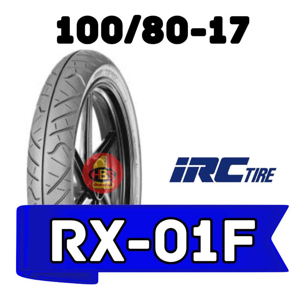 Ban Motor Ring 17 [ 100/80 ] RX01F Ban IRC 100/80-17 Tubeless