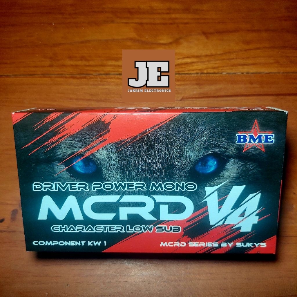 Kit Power Driver Mono Sub Low MCRD V4 BME