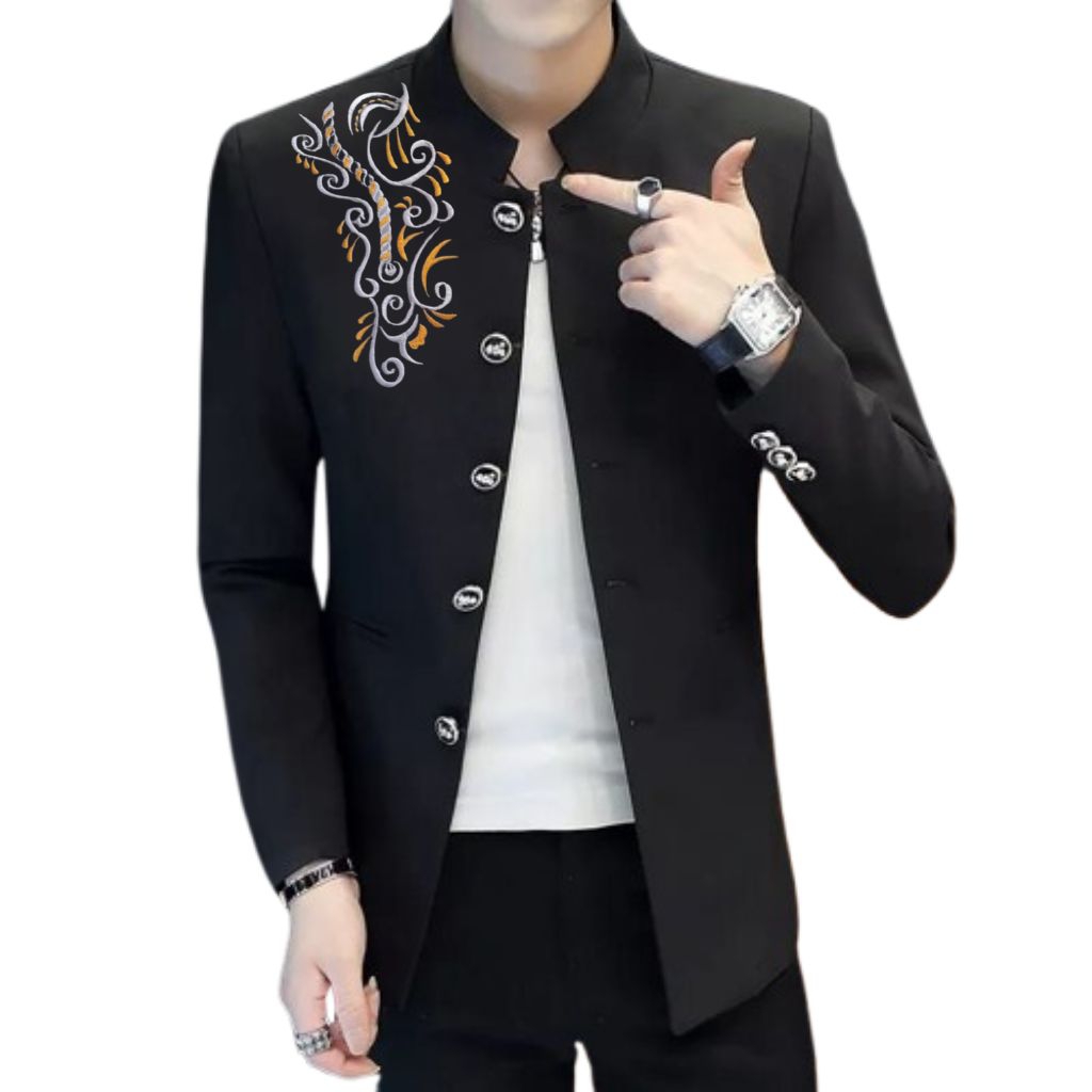 JAS MANDARIN JAS PRIA  /BLAZER  BODRIL MODEL POLOS JAS RESMI JASKOREA