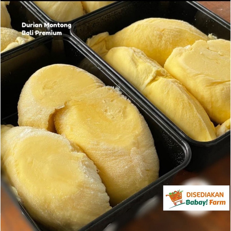 Durian Kupas Durpas Montong Monthong Bali / Palu Parigi / Medan Premium