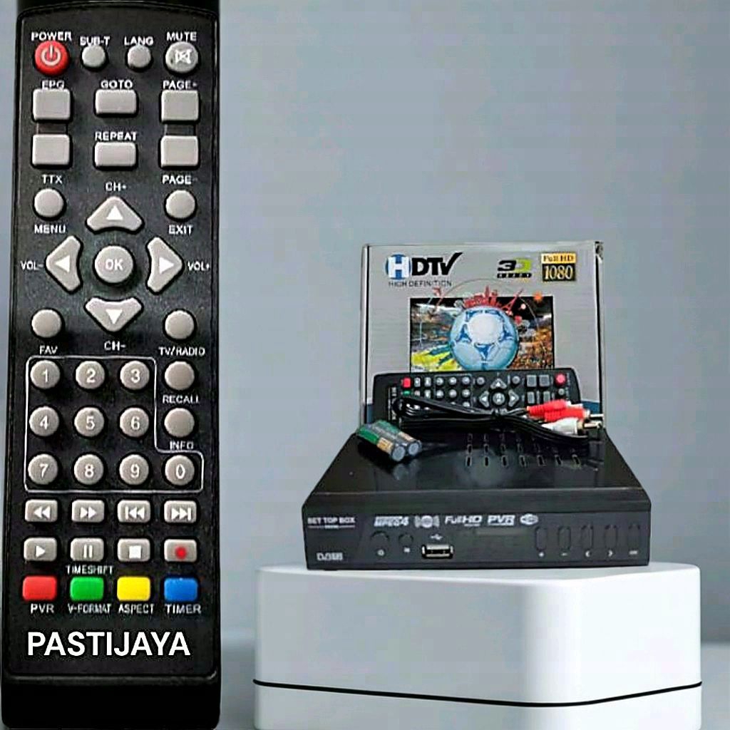 REMOT REMOTE TV STB DVBT2 HDTV REMOTE SET TOP BOX LANGSUNG BISA DIGUNAKAN