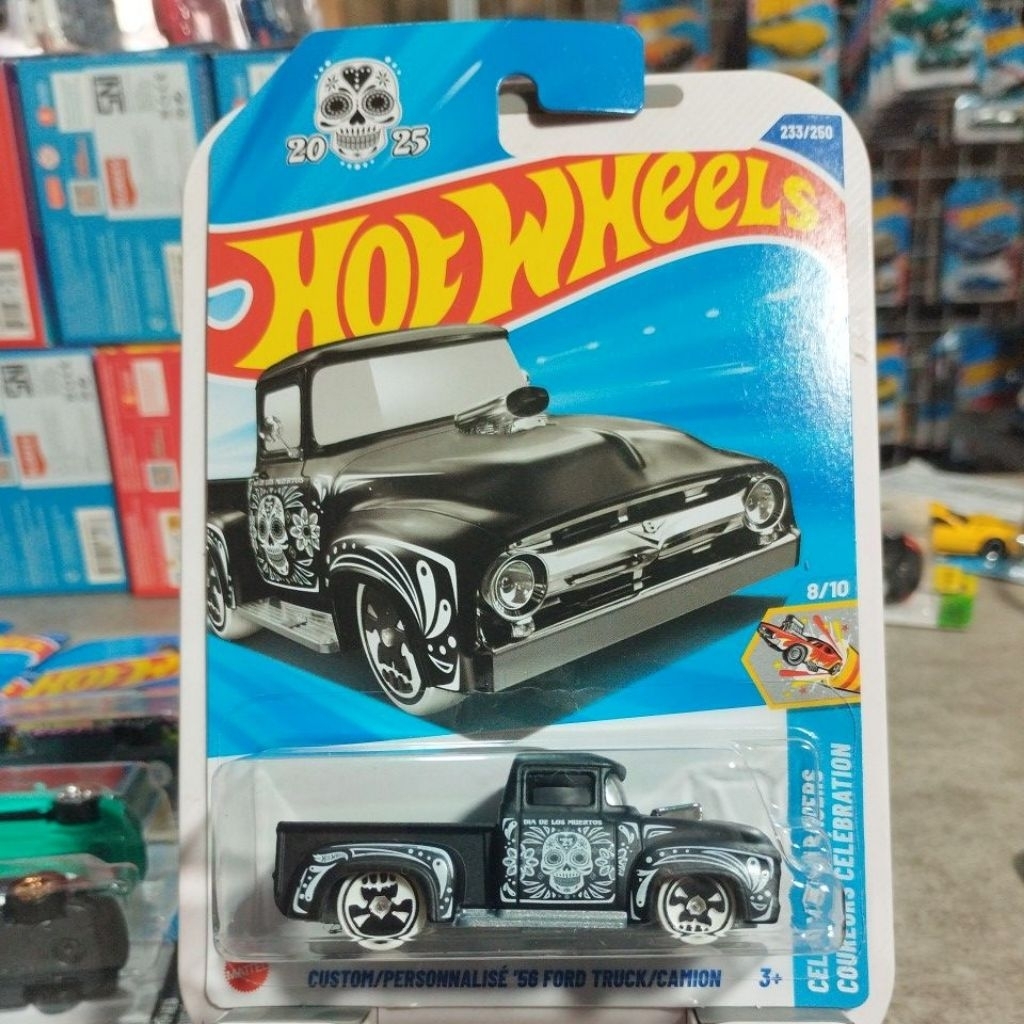 hotwheels CUSTOM/PERSONNALISE' ’56 FORD TRUCK/CAMION