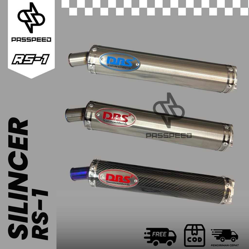 SILENCER DBS CARBON TITANIUM ORIGINAL THAILAND