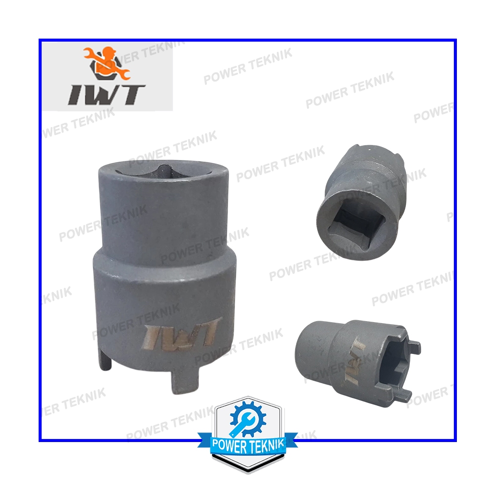 Mata Kunci Sock Mahkota 1 Sisi IWT Single Crown Socket
