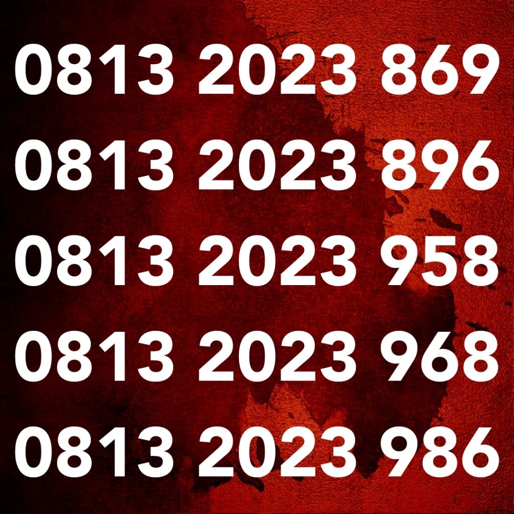 NO CANTIK TELKOMSEL 11 DIGIT SERI 2023 XXX