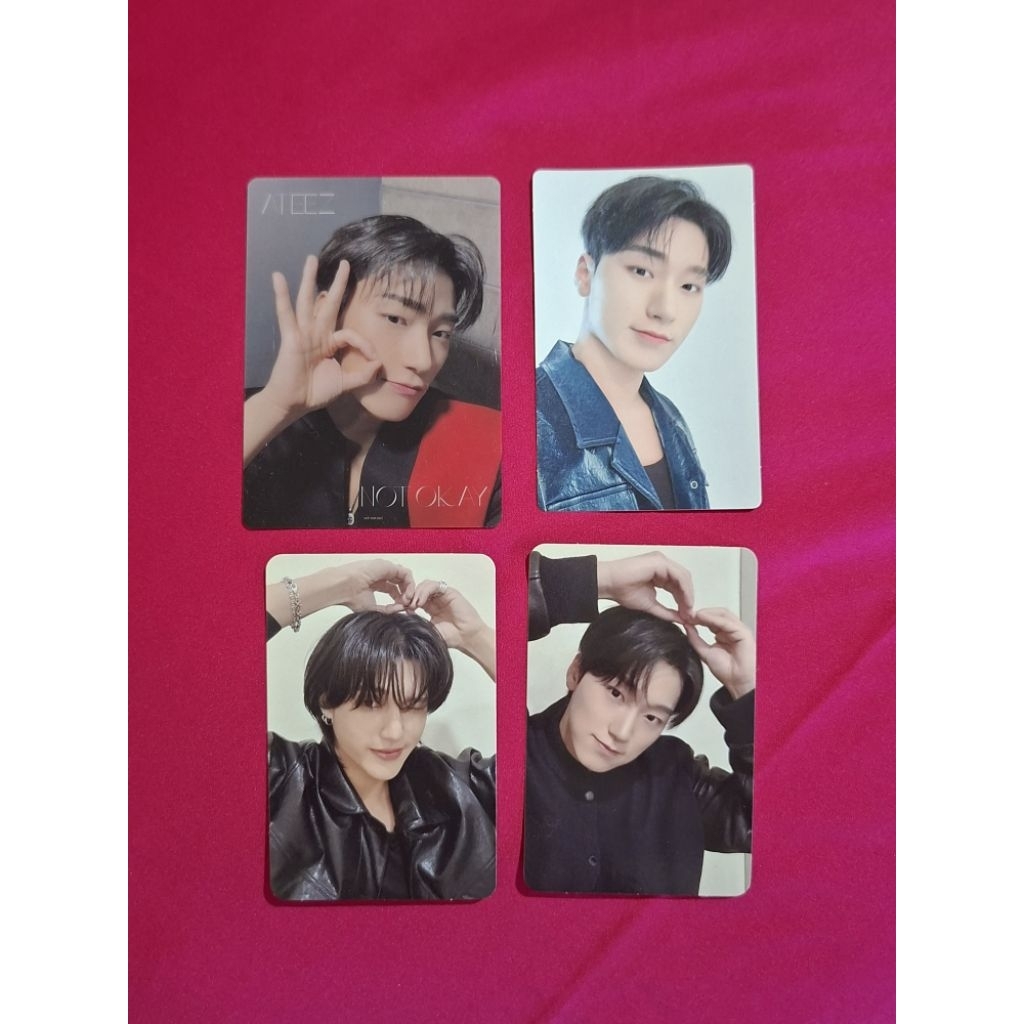 OFFICIAL PHOTOCARD POCA CHOI SAN JUNG WOOYOUNG ATEEZ