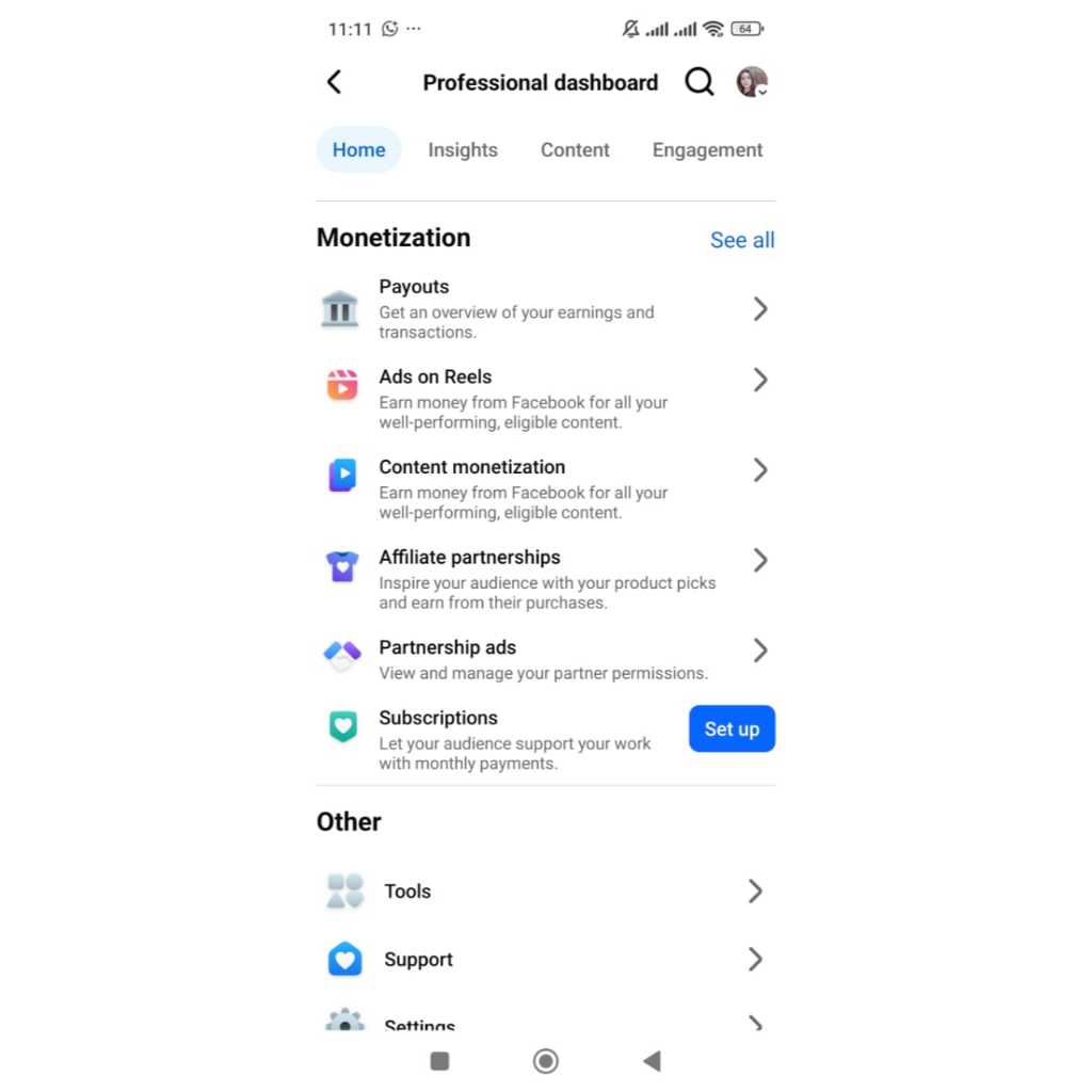 FansPage FB Monetisasi Konten