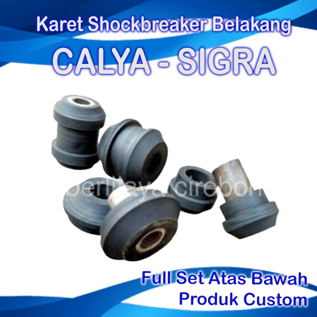 Karet Shock Belakang Atas Bawah Calya Sigra Custom - Karet Shock Belakang Calya