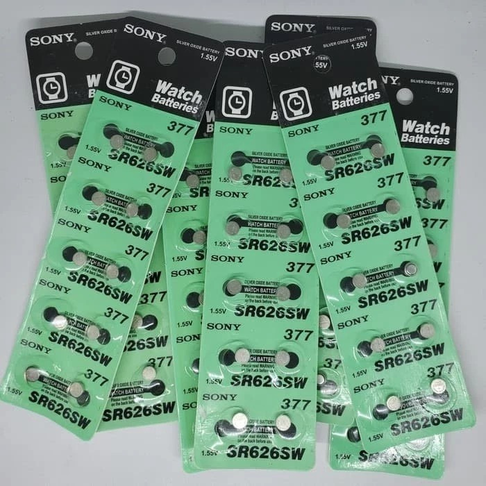 Baterai Jam Tangan 626 / LR 626 / 377 Satuan Batu Batre