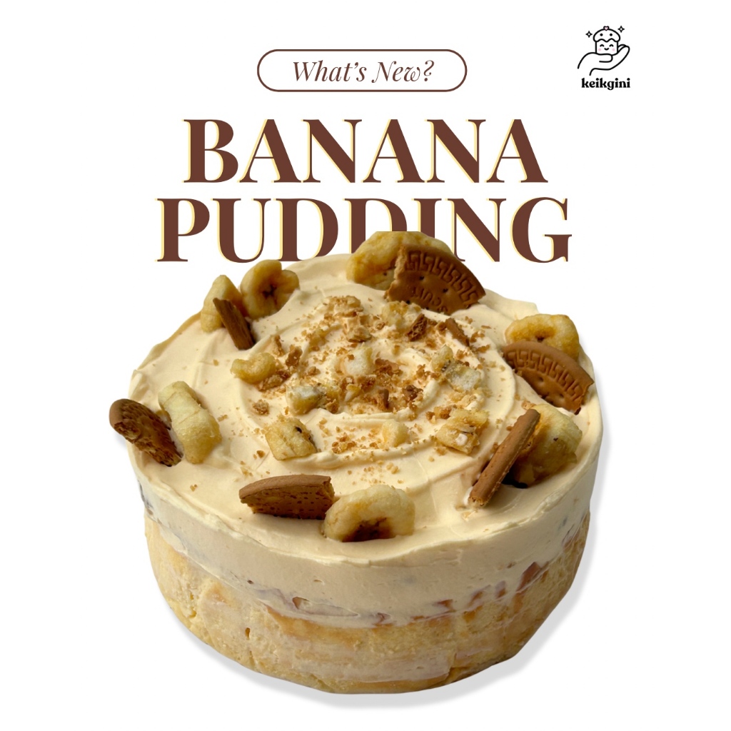 Banana Pudding Basque Burnt Cheesecake (BACA DESKRIPSI)