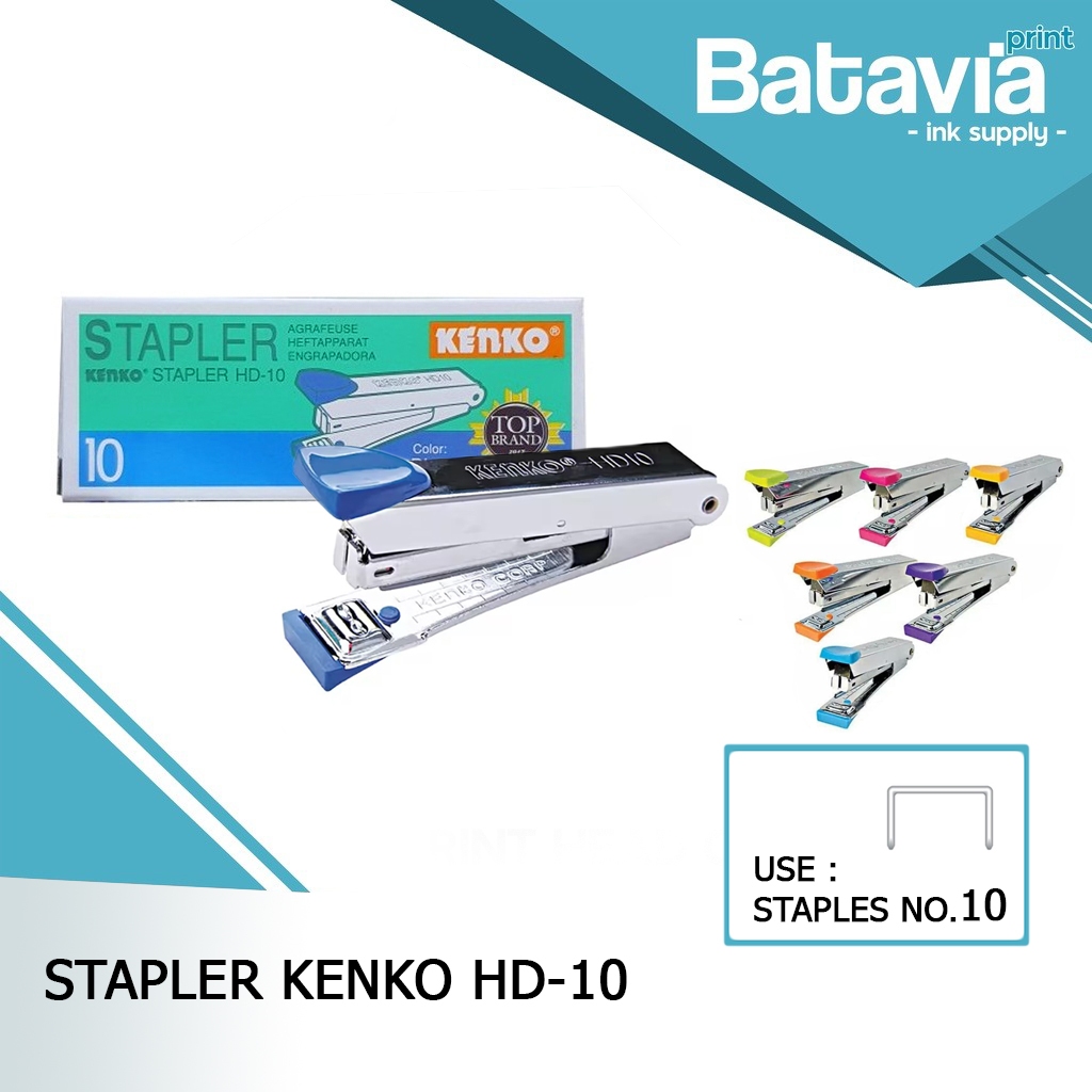 STAPLER KENKO HD-10 | STAPLER KECIL | 1 PCS