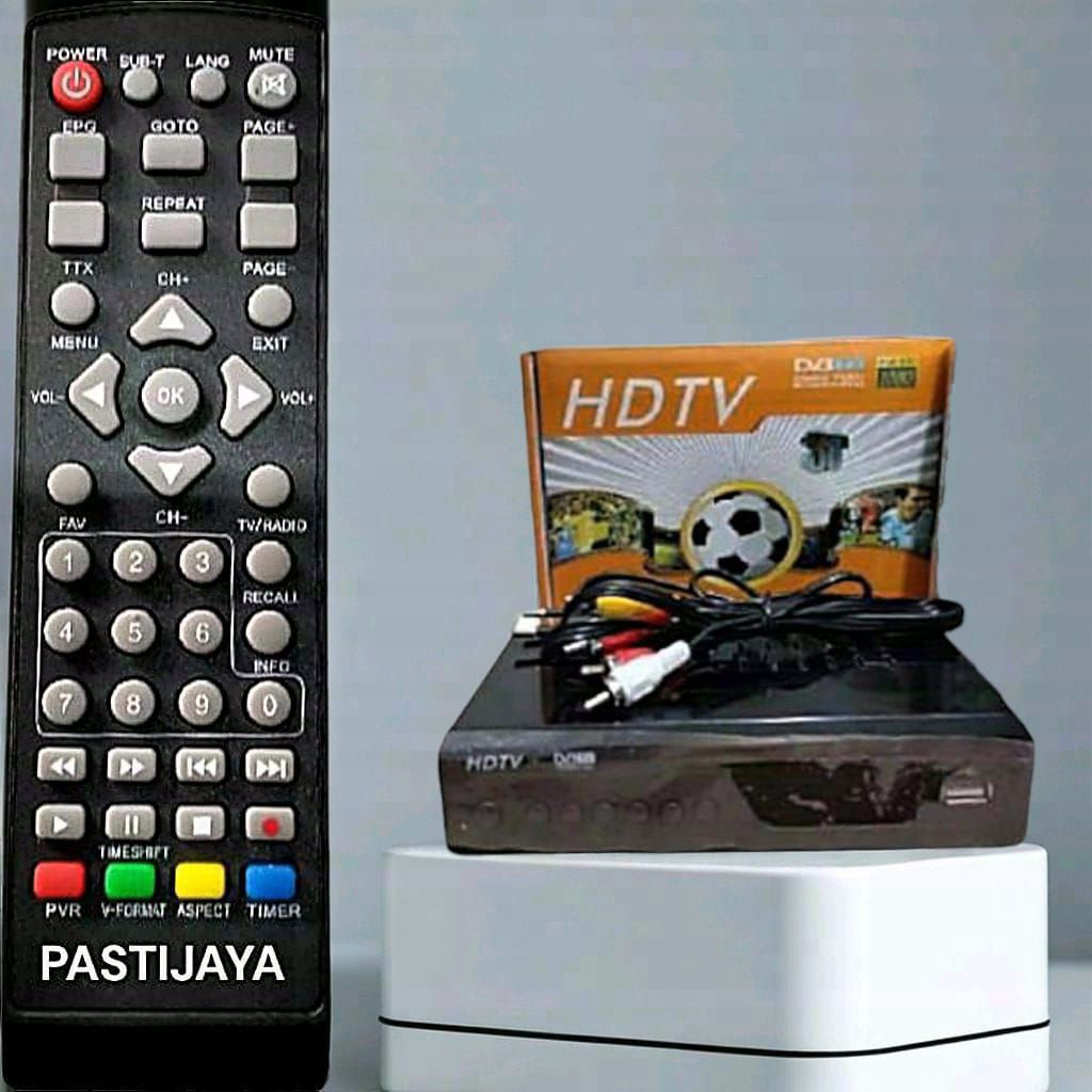 REMOT STB HDTV BOX OREN Remote Set Top Box Langsung Bisa Digunakan