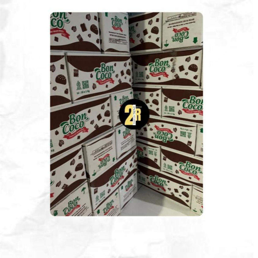 coklat selai 18kg Boncoco 1 karton/ selai coklat premium 18kg