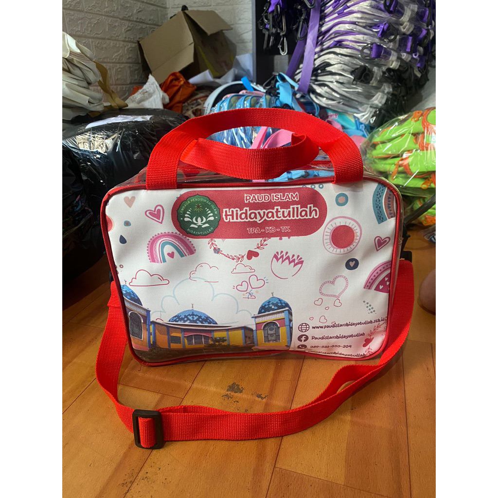 TAS RESLETING SELEMPANG MIKA TEBAL / TAS CUSTOM