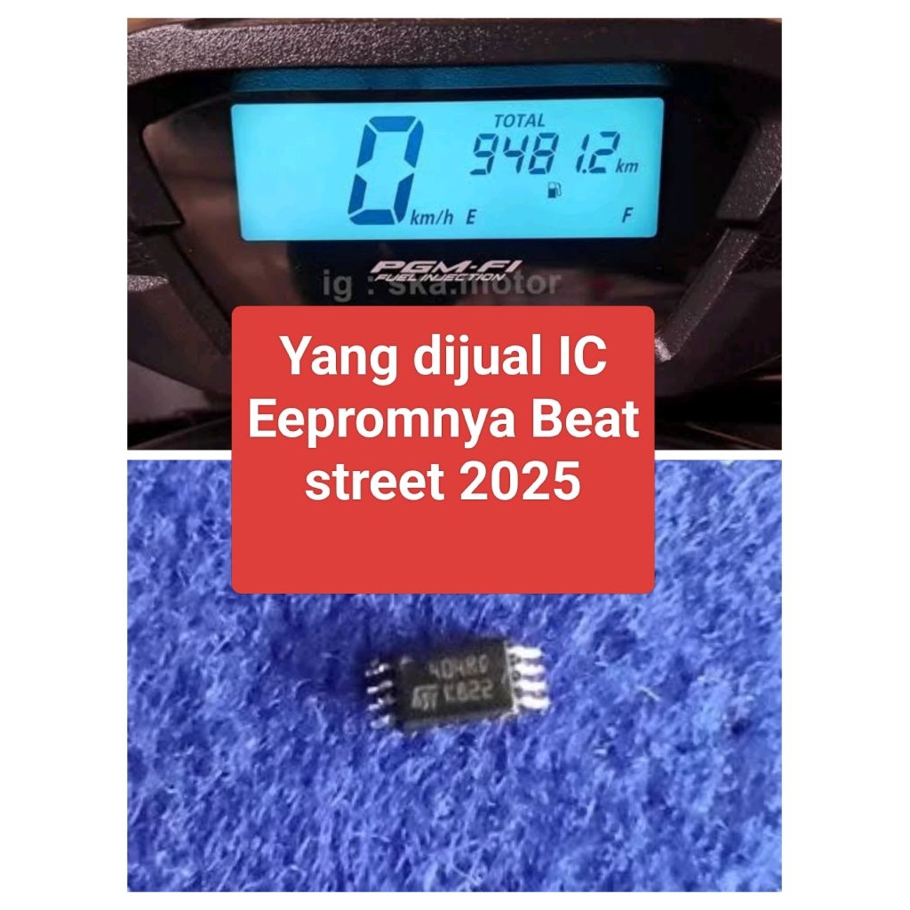 IC Eeprom Speedometer Beat street 2025, IC 404