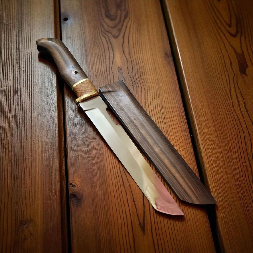 Pisau Sembelih Bandung AH Blade Qurban Series Jagal Baja Alternatif Vanadis