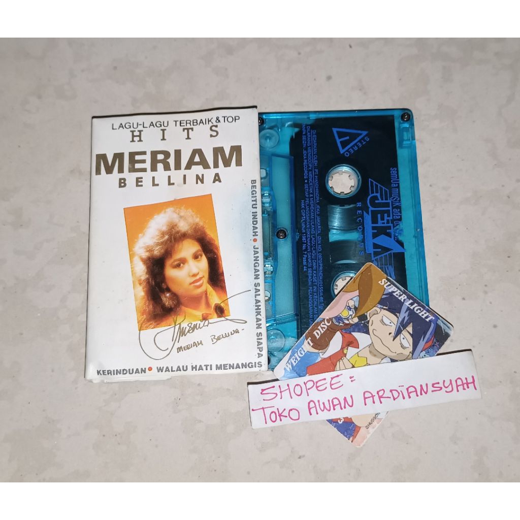 kaset pita meriam bellina lagu lagu terbaik dan top hits meriam bellina