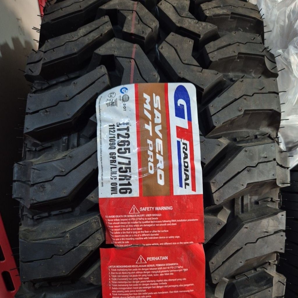 ban savero MT 265 / 75 R16