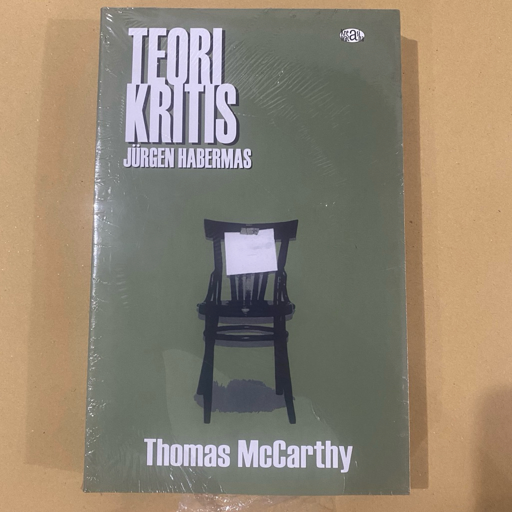 Buku TEORI KRITIS JURGEN HABERMAS / thomas mccarthy / kreasi wacana