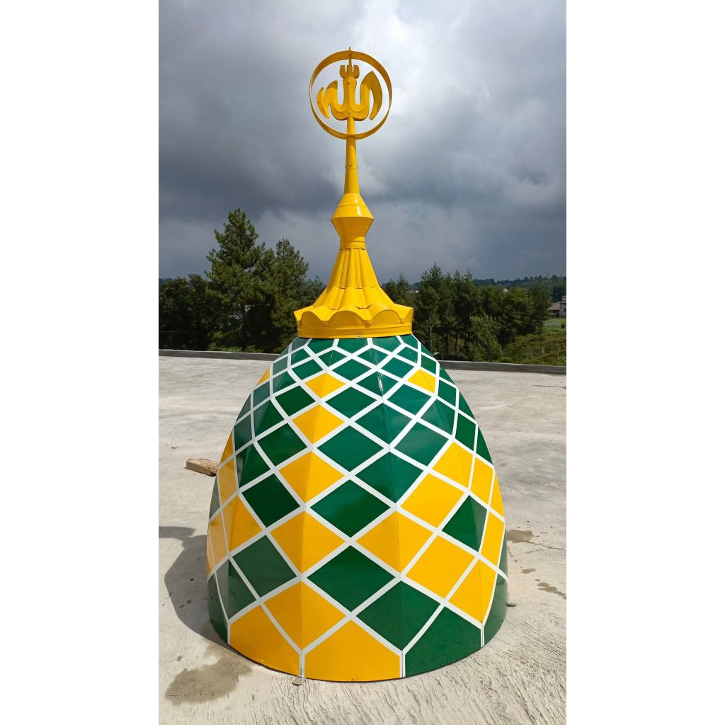 Kubah Musholla Ukuran 80 Cm Lubang Bawah