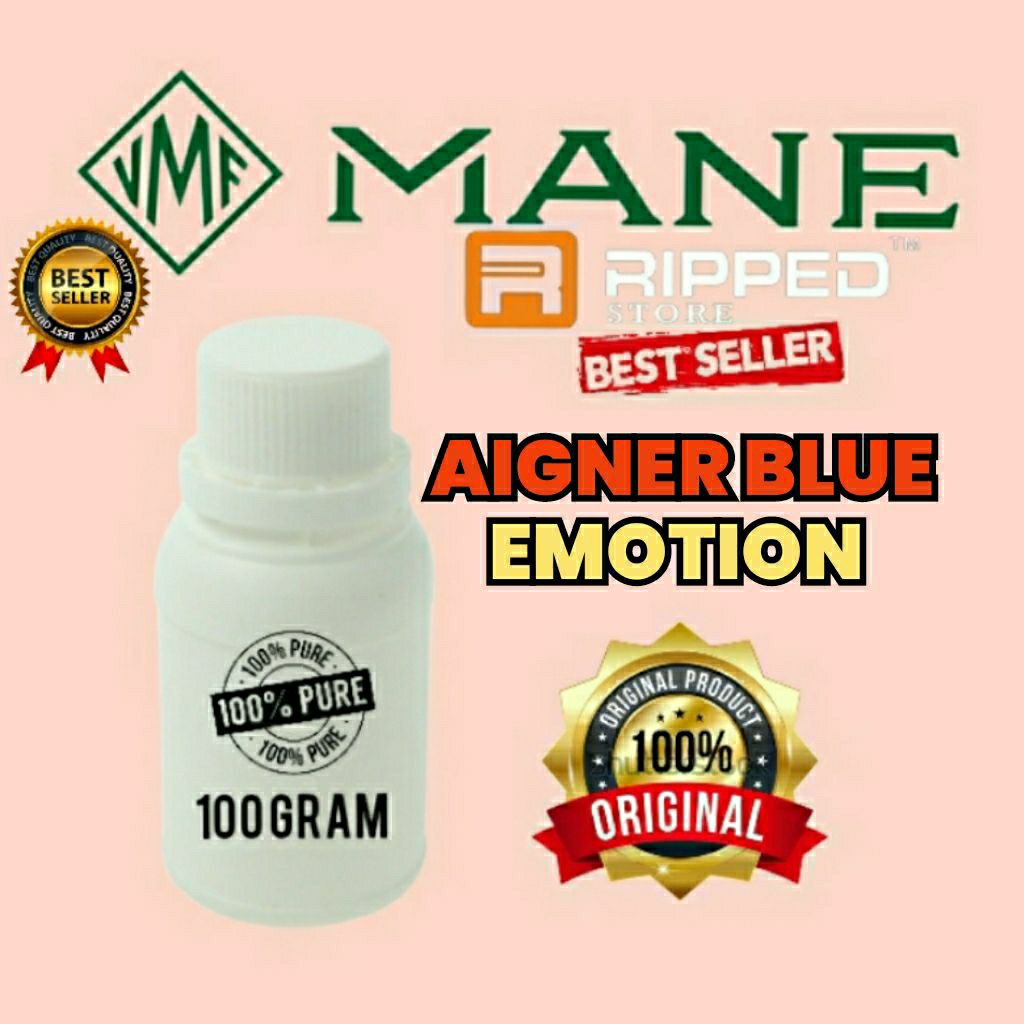 100ml Bibit Parfum Murni Aigner Blue Emotion By Mane Original