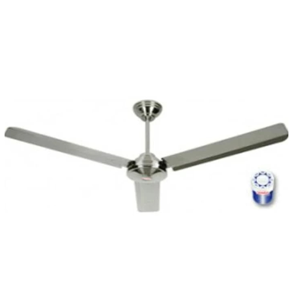 Ceiling Fan Uchida CF-258 / Kipas Angin Gantung Uchida CF258 / CF 258 Silver Nickel SN