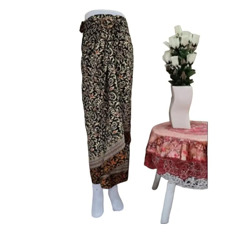 Rok Batik Wanita Kain Lilit Bahan Semi Sutra Silky Motif 2