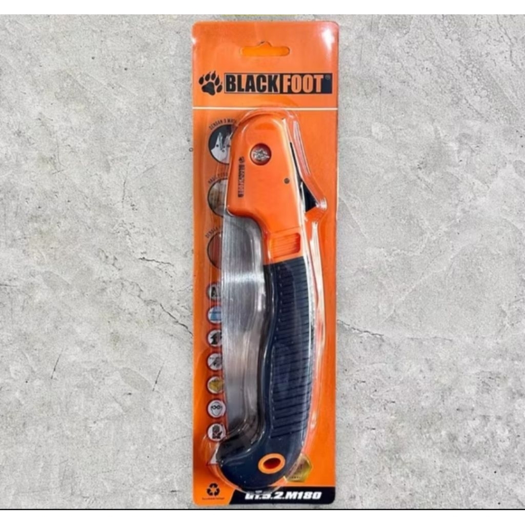 Gergaji Potong Kayu Dahan Pohon / Gergaji Lipat Blackfoot