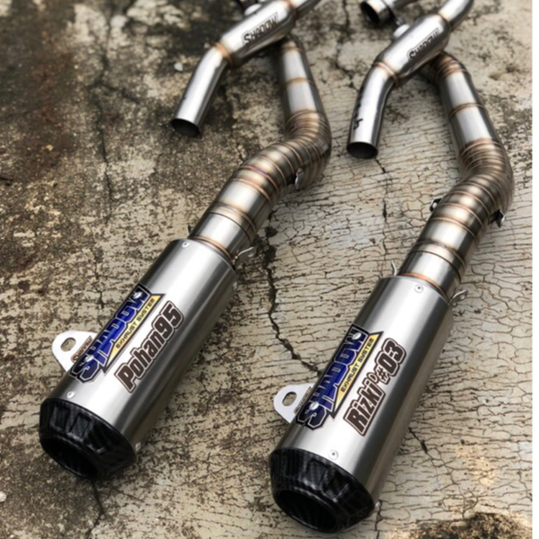 Knalpot CRF150 KLX150 WR155 KLX TIGER KLX 230 KLX250  GTX PRO carbon Shadow Exhaust System