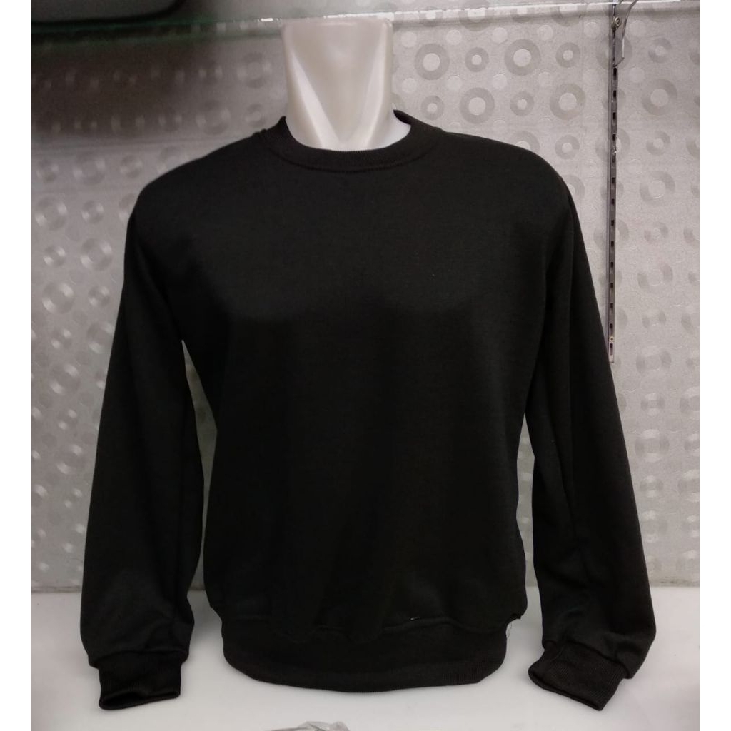 Sweater Hitam Polos