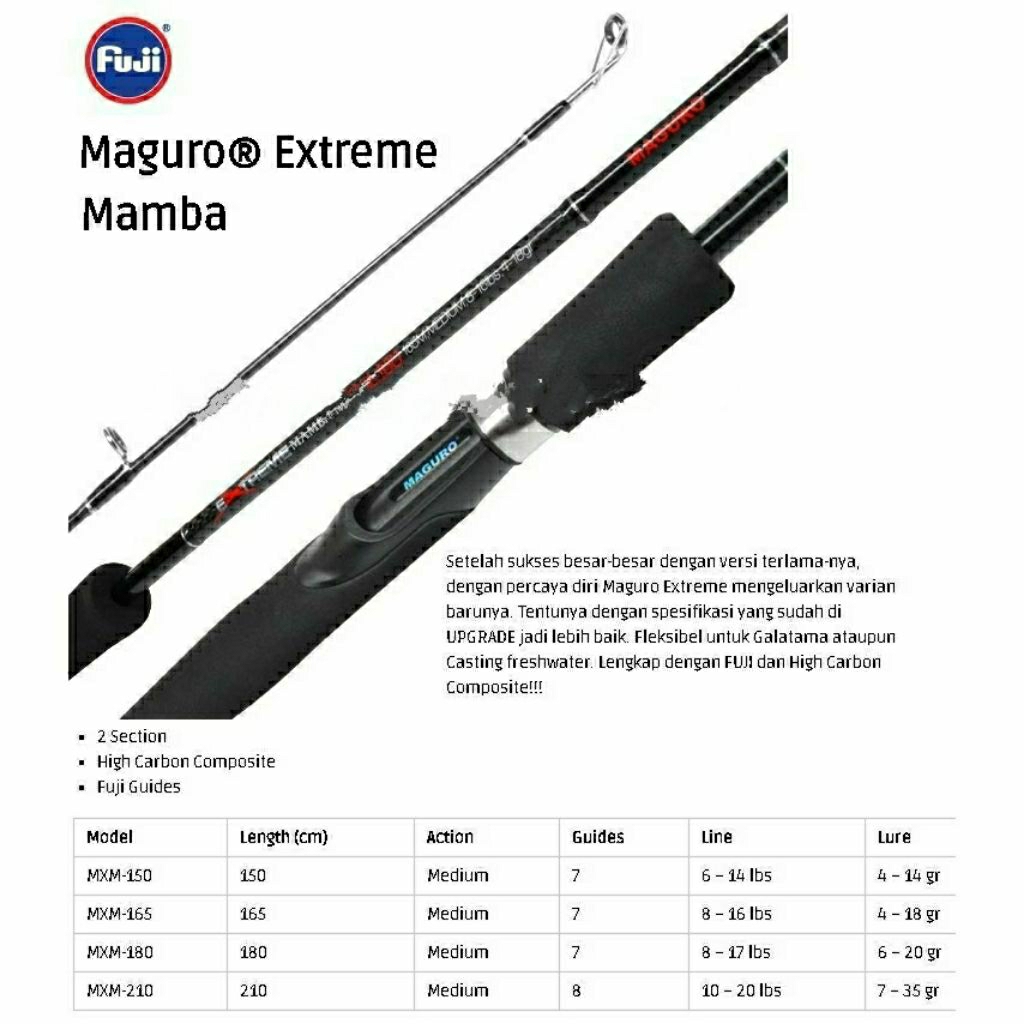 Rod Maguro Extreme Mamba