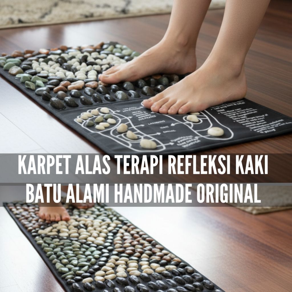 Karpet refleksi kaki untuk kesehatan tubuh |Alas pijat refleksi kaki | pijat kaki pegal dan lelah ak