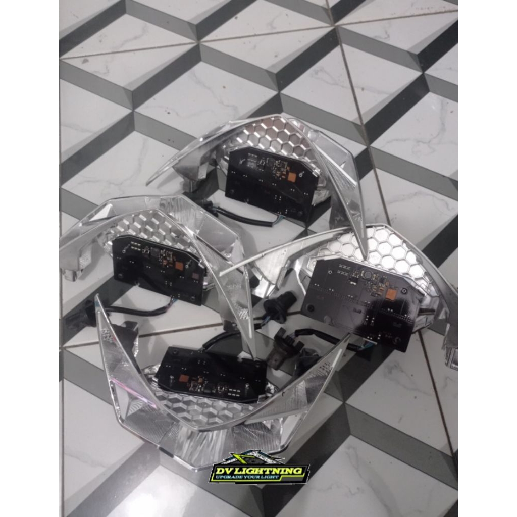 Pcb Led Lampu Depan Beat New Deluxe Street 2020-2024 Original Honda