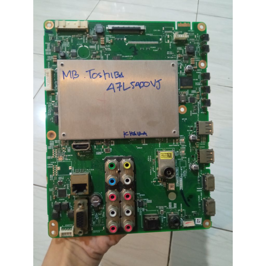 mb toshiba android 47L5400VJ normal