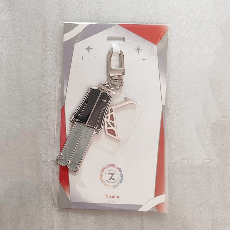 keychain outfit kuzuha nijisanji