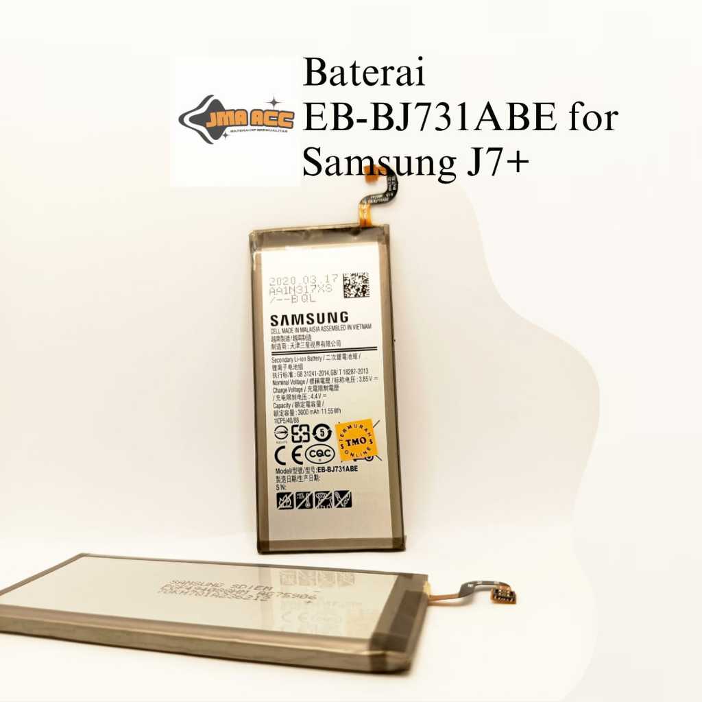 Baterai/Battery EB-BJ731ABE for Samsung J7+/Plus original battery HP