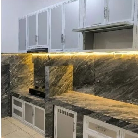 MCW furniture/KITCHEN SET ALUMINIUM ANTI KARAT/KABINET DAPUR ATAS/KABINET DAPUR BAWAH ALUMINIUM.